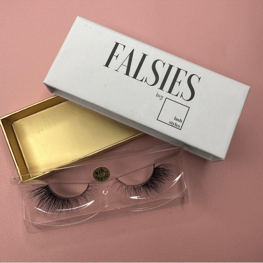 #74 Glam Faux Mink Strip False Eyelashes Set